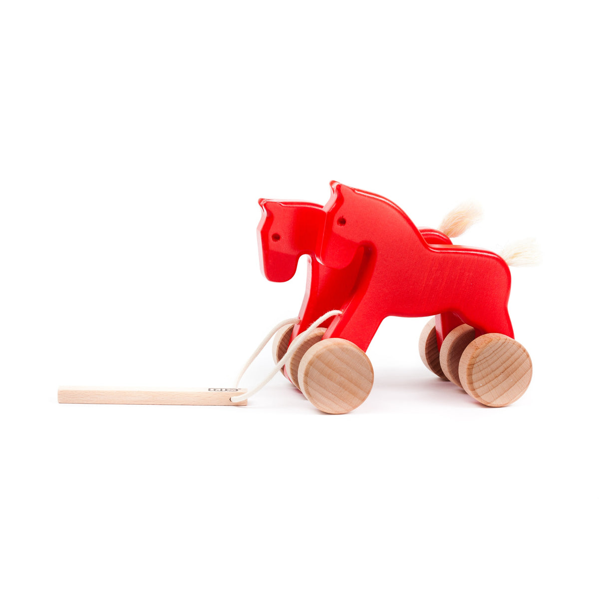 Cavalos Vermelhos de Puxar