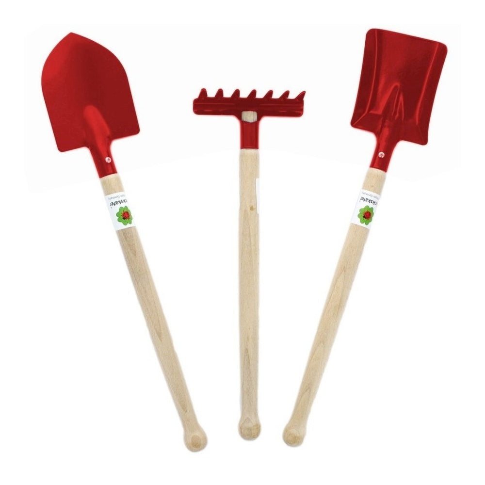 Conjunto de Jardinagem Vermelho