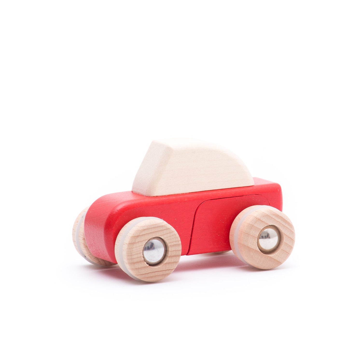 Carro com Motor Vermelho
