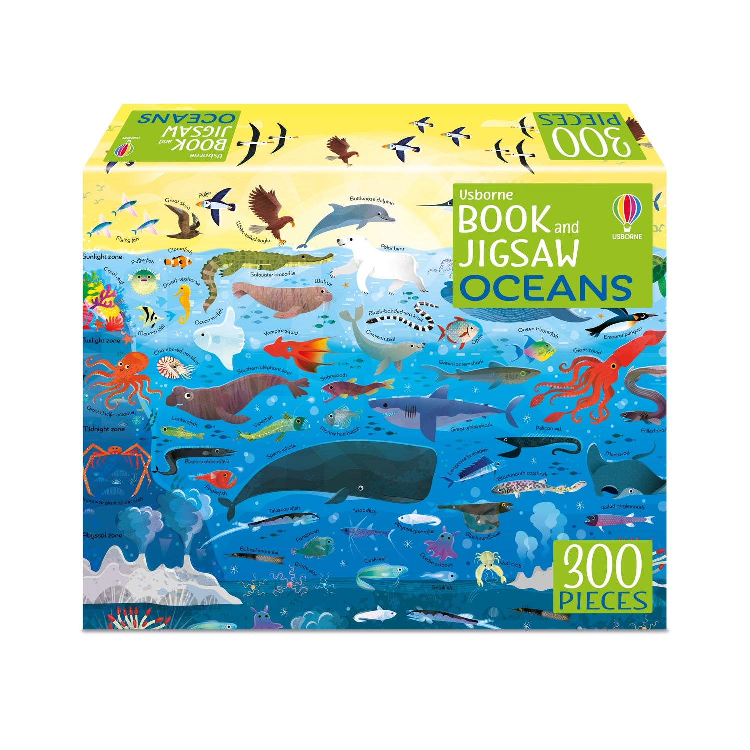 Ocean Puzzle and Book 300 pieces