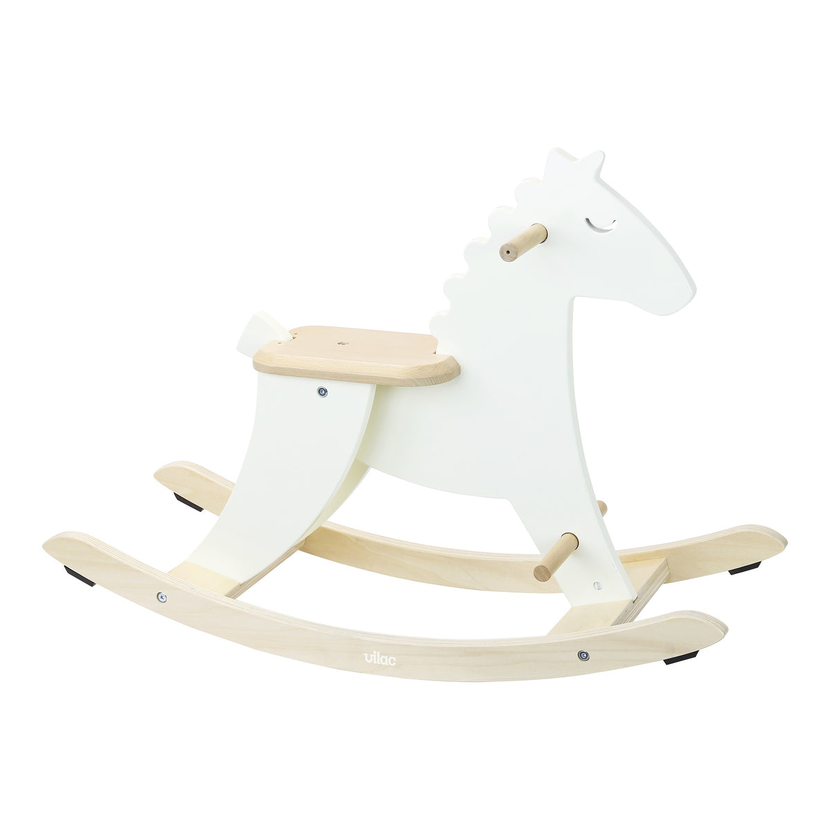 White Rocking Horse