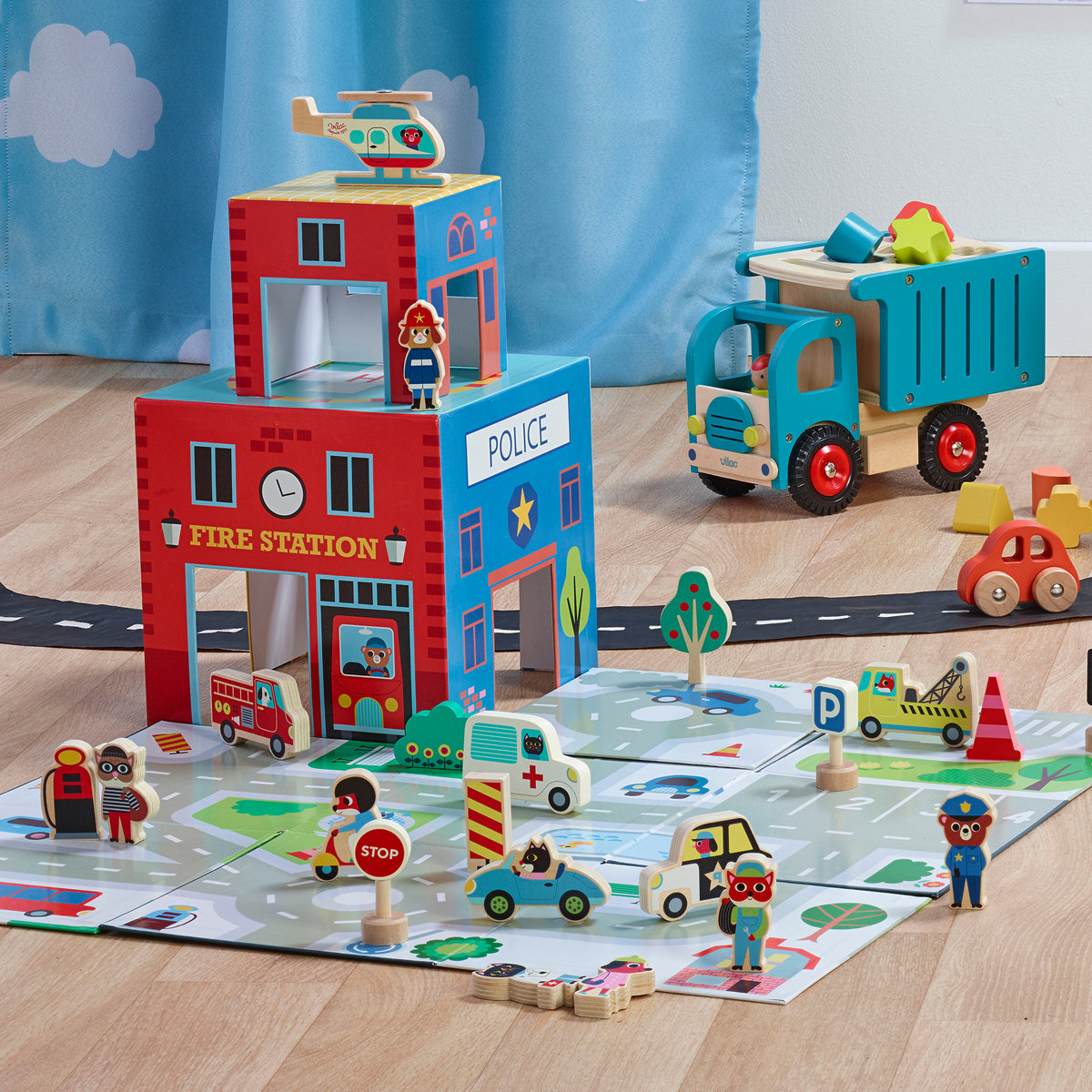 Caixa Pop-up Bombeiros