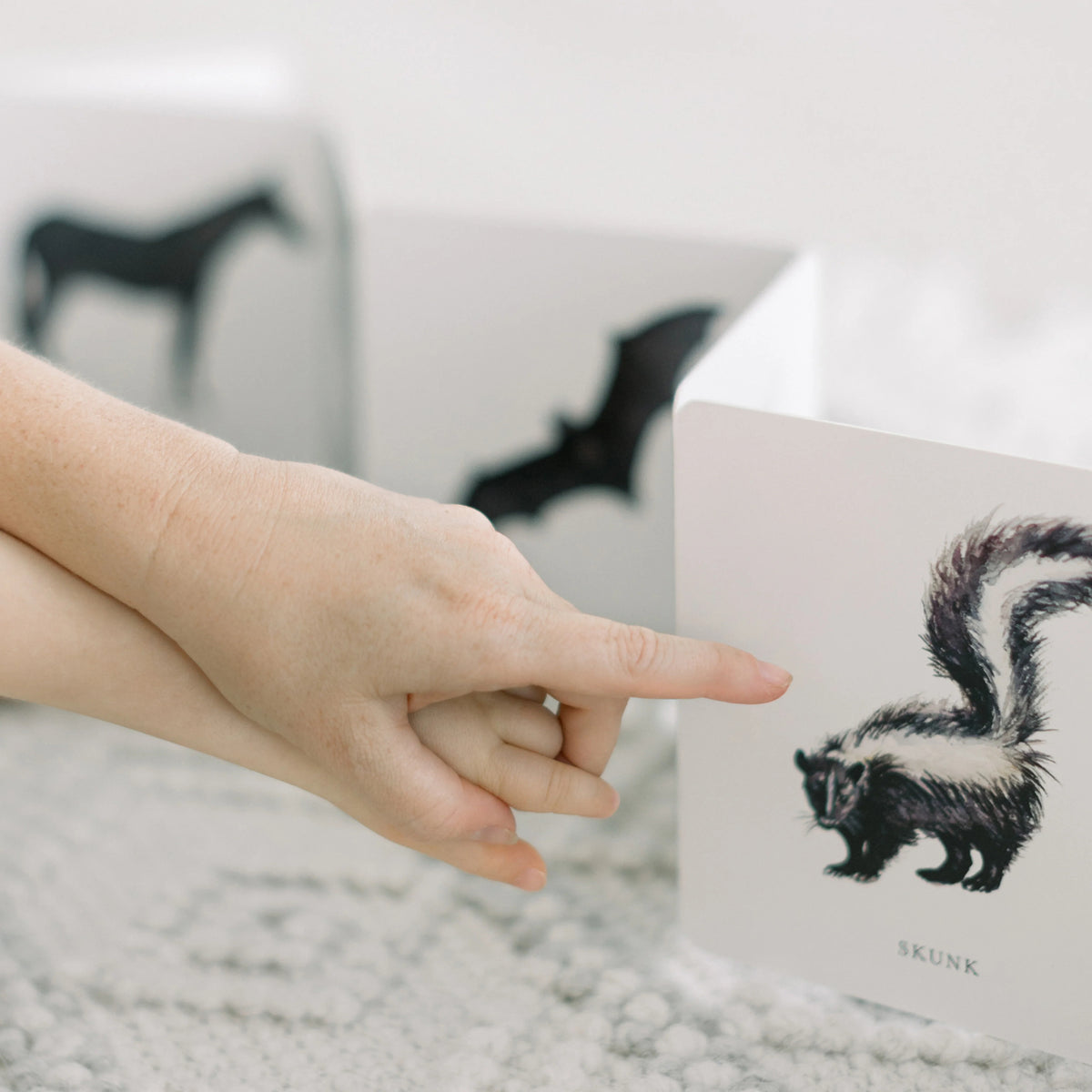3 Livros de Contraste para Bebé Tummy Time