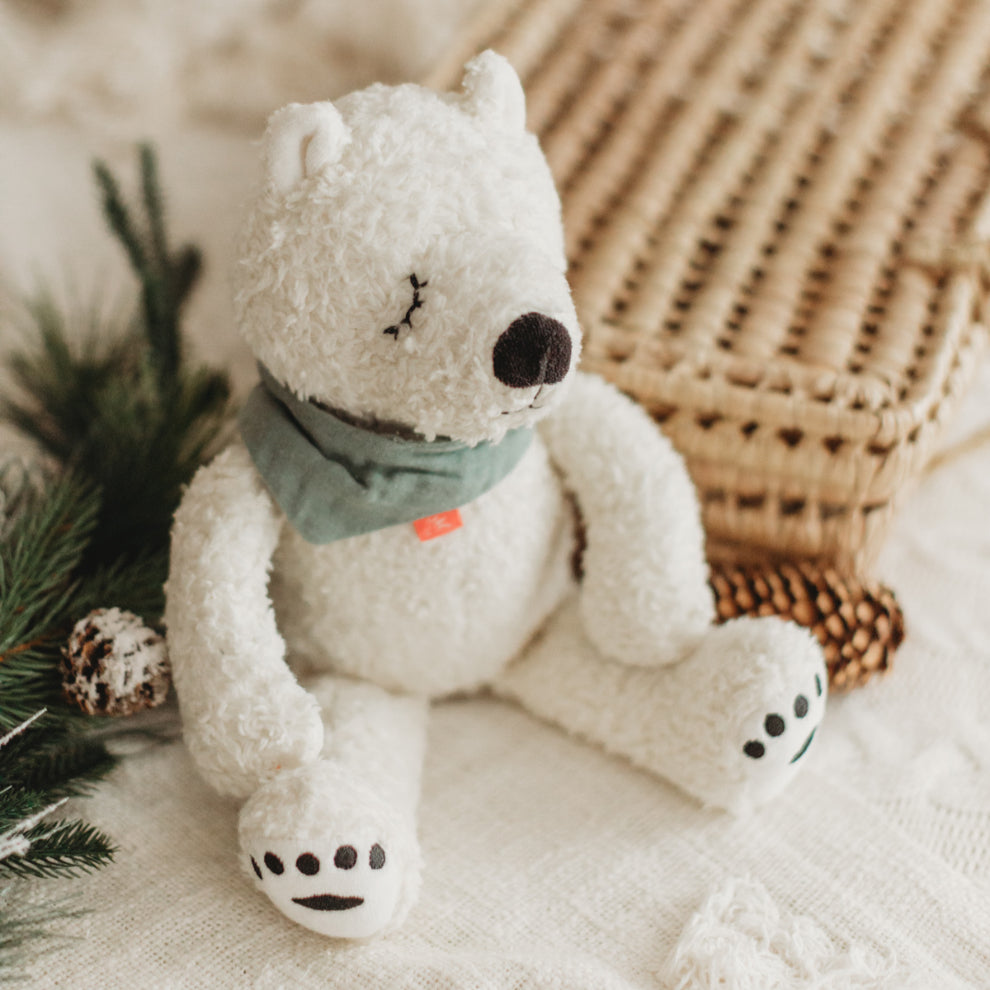 Peluche Urso Branco Bio