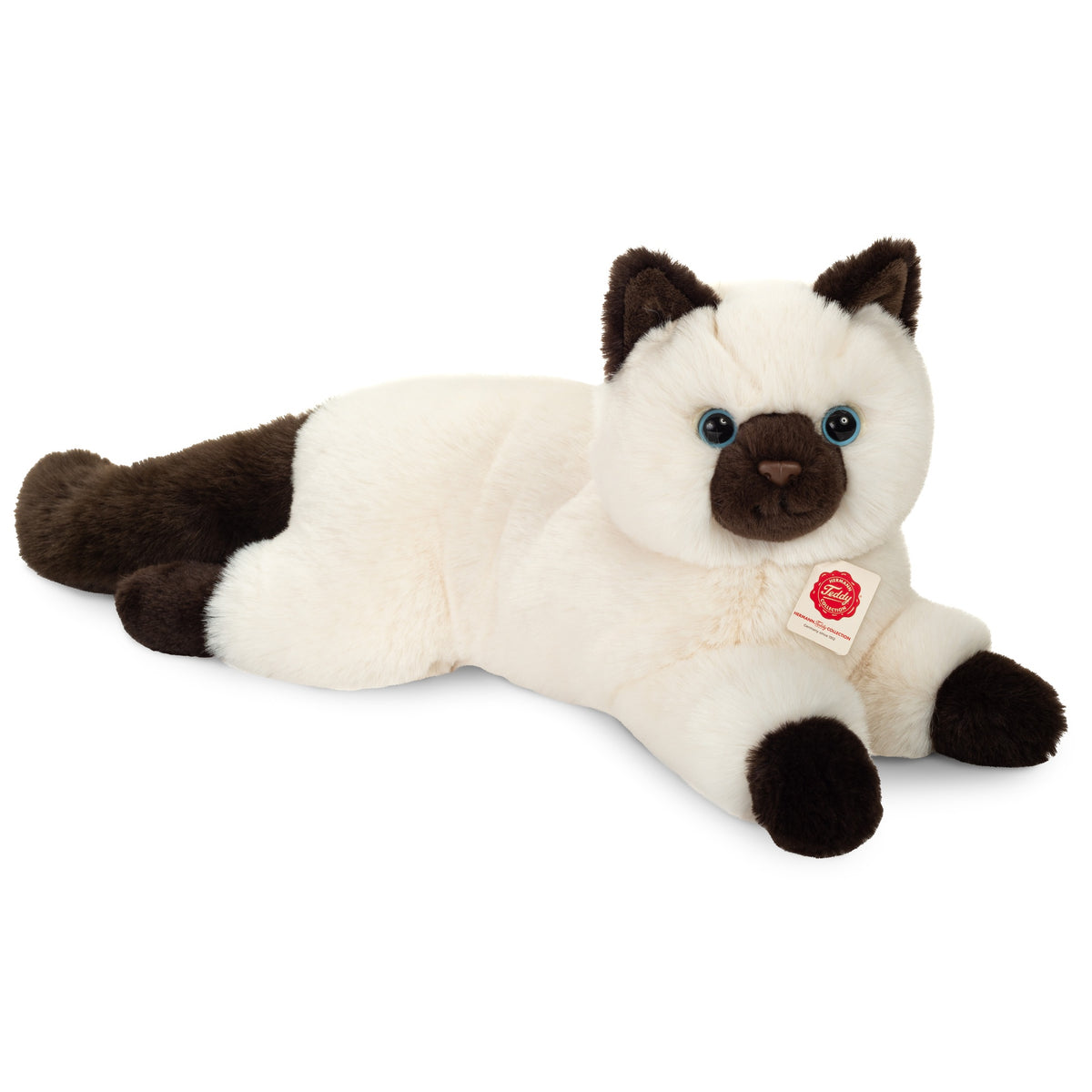 Lying Birman Cat Plush Toy