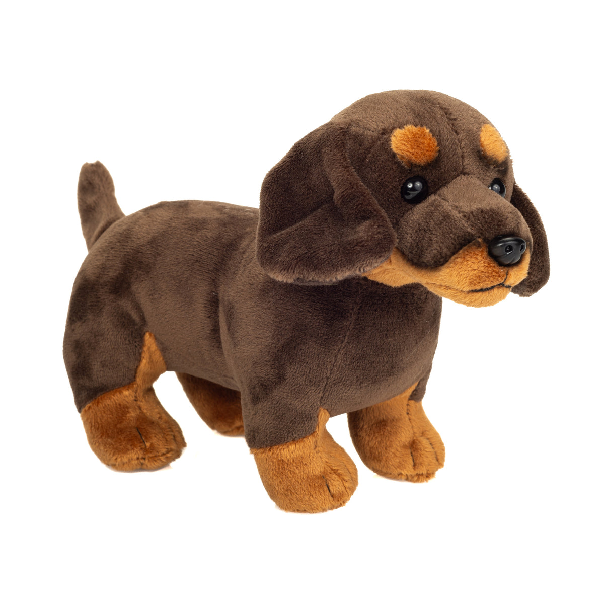 Peluche Cão Salsicha Castanho
