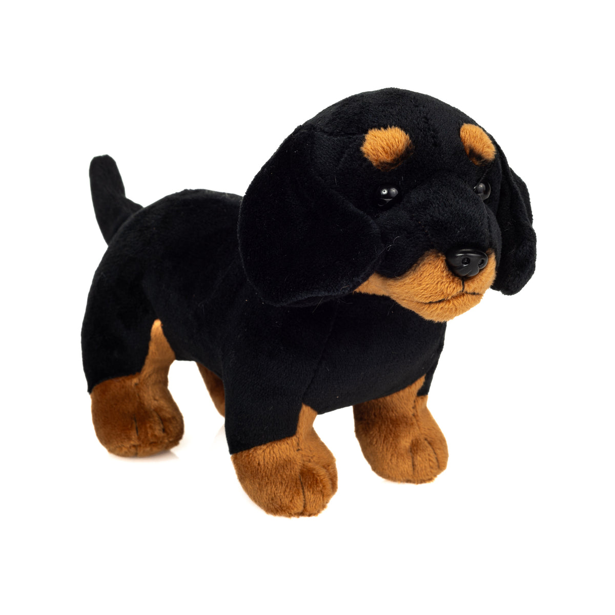 Peluche Cão Salsicha Preto