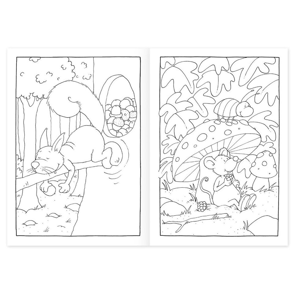 Livro para Colorir Floresta