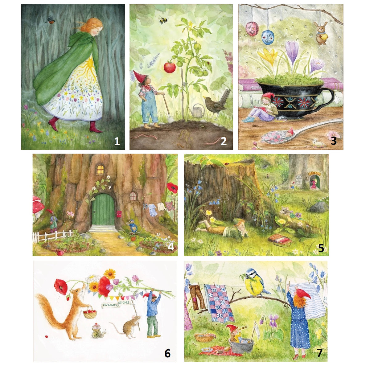 Spring Postcards Mhairi