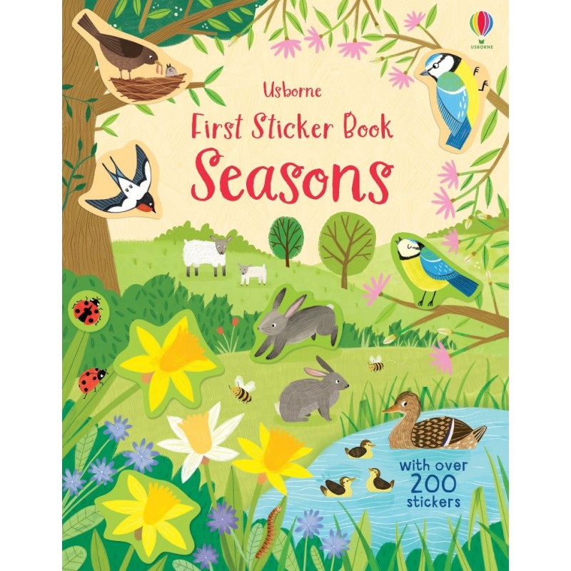 First Sticker Book Seasons 3+
