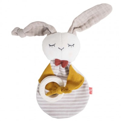 Doudou Bio Rabbit com Mordedor