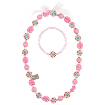 Colar e Pulseira Alise Pink