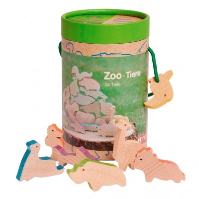 Conjunto de Animais do Zoo