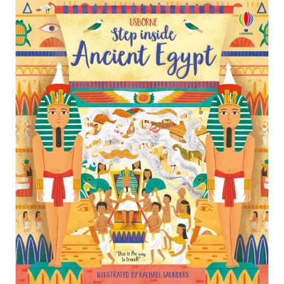 Livro Step Inside Ancient Egypt 5+