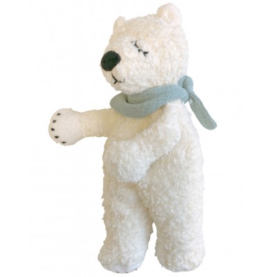 Peluche Urso Branco Bio 25cm