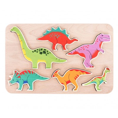 Puzzle de Encaixe Dinossauros