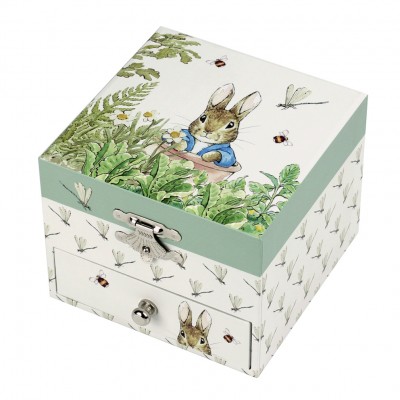 Caixa Musical cubo Peter Rabbit